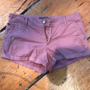 Abercrombie and Fitch Salmon Chino Shorts